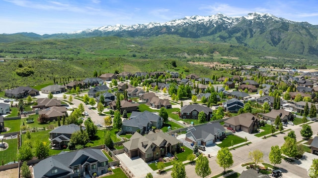 4423 Ranch Blvd, Mountain Green, UT 84050 - aerial perspective of suburban area with mountains
