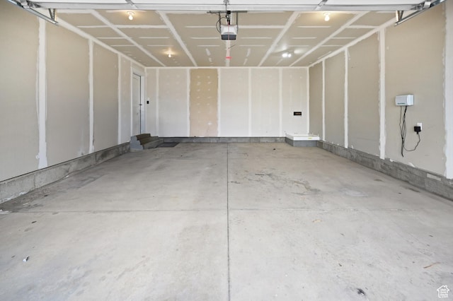 8050 W 1900 N, Petersboro, UT 84325 - garage featuring a garage door opener