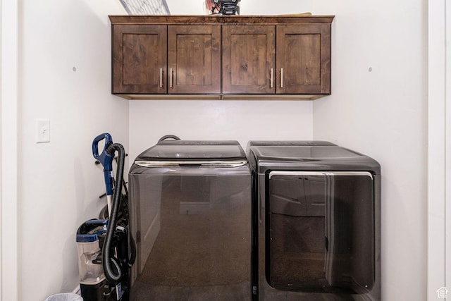 111 E 690 S, Smithfield, UT 84335 - laundry area featuring cabinet space and washing machine and dryer