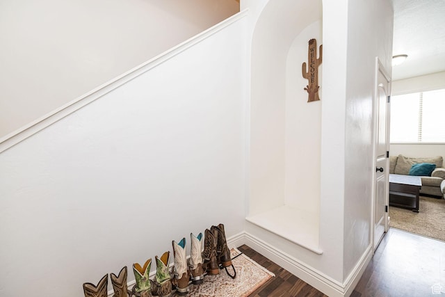 111 E 690 S, Smithfield, UT 84335 - bathroom featuring wood finished floors and baseboards