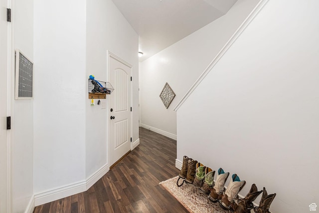 111 E 690 S, Smithfield, UT 84335 - corridor featuring dark wood-style flooring and baseboards