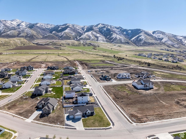 16 N 1000 E, Hyde Park, UT 84318 - bird's eye view featuring a residential view and a mountain view