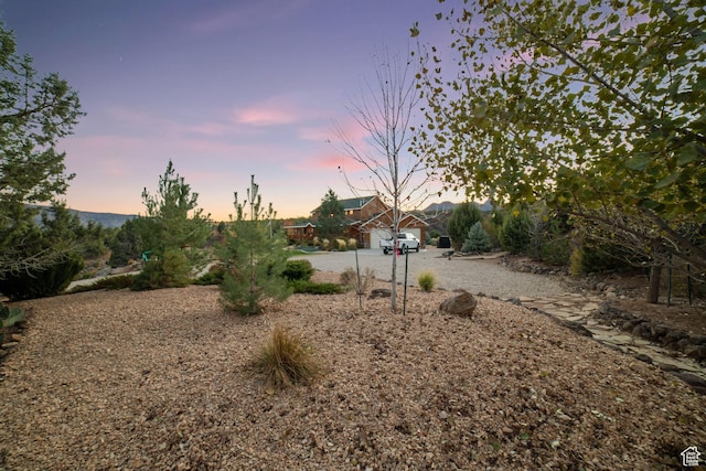 2592 S 2900 E, New Harmony, UT 84757 - view of yard at dusk