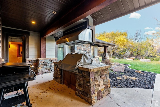 57 E 445 S, Garden City, UT 84028 - view of patio with area for grilling