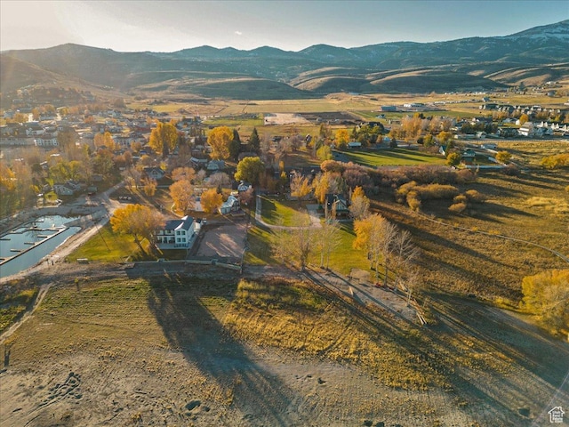 57 E 445 S, Garden City, UT 84028 - drone / aerial view with a mountain view