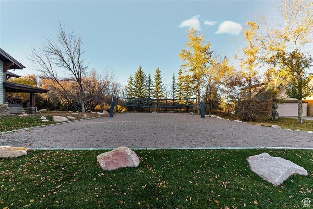 57 E 445 S, Garden City, UT 84028 - view of yard with volleyball court