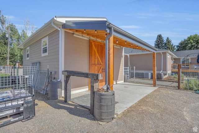 9185 S 200 W, Paradise, UT 84328 - exterior space with central air condition unit and fence