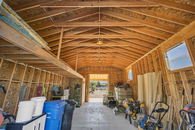 9185 S 200 W, Paradise, UT 84328 - storage room featuring a garage