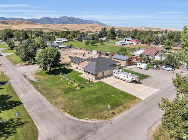 9185 S 200 W, Paradise, UT 84328 - aerial view with a mountain view and a residential view