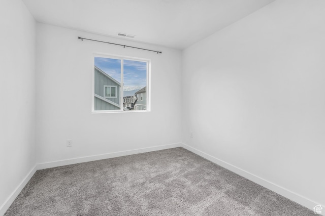 488 N Trident Dr, Saratoga Springs, UT 84045 - carpeted empty room with baseboards and visible vents
