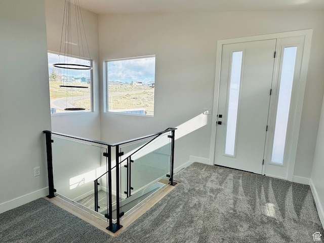 2747 S Country Club Way, Garden City, UT 84028 - entrance foyer with carpet floors