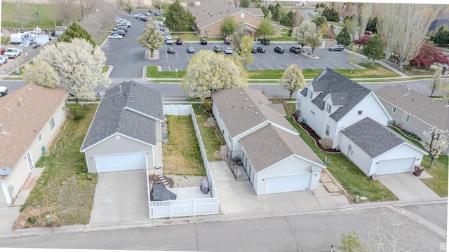 2976 E Saddle Rock Rd, Eagle Mountain, UT 84005 - drone / aerial view featuring a residential view