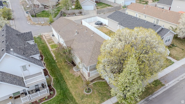 2976 E Saddle Rock Rd, Eagle Mountain, UT 84005 - bird's eye view with a residential view
