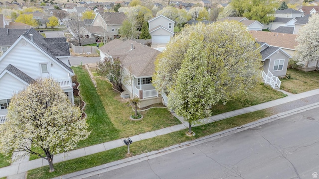 2976 E Saddle Rock Rd, Eagle Mountain, UT 84005 - birds eye view of property featuring a residential view