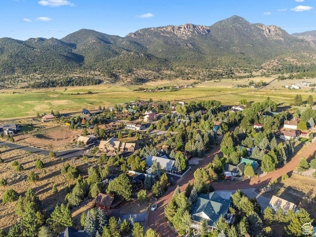 835 E Mountain View Dr, Pine Valley, UT 84781 - birds eye view of property featuring a mountain view