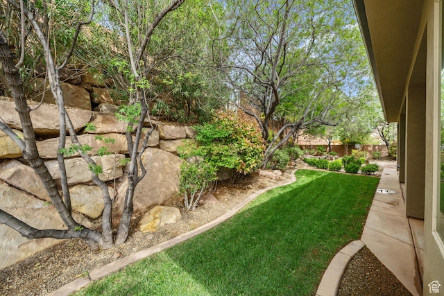 2356 S 1300 W, St George, UT 84770 - view of yard with fence