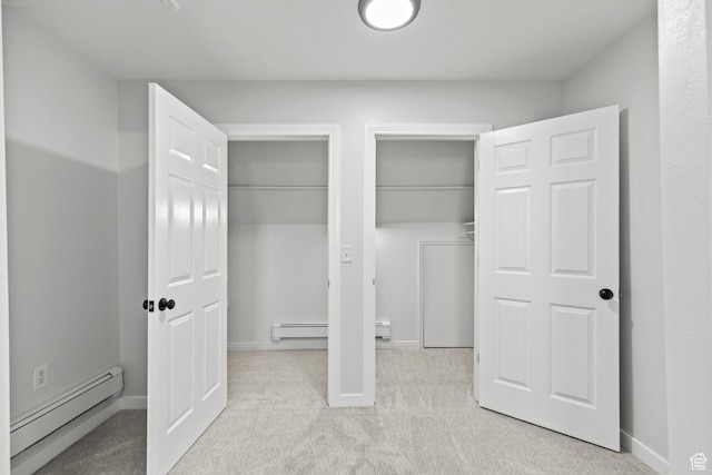 604 S Desert Willow Ln, Salina, UT 84654 - closet featuring a baseboard heating unit