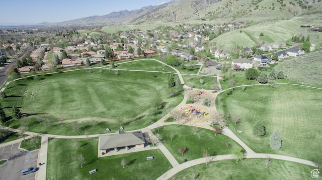64 Winding Way, Logan, UT 84321 - drone / aerial view featuring a residential view and a mountain view