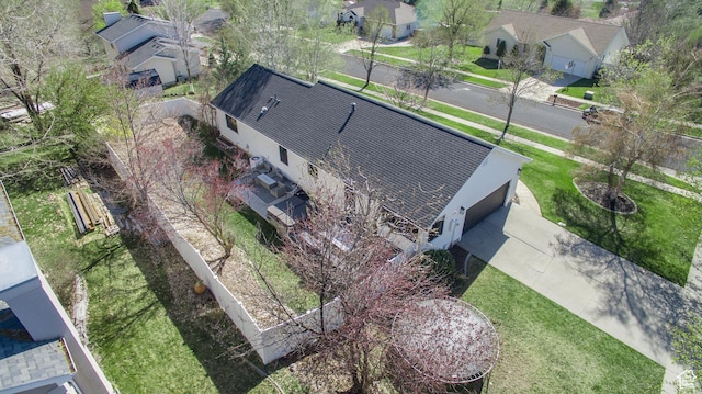 64 Winding Way, Logan, UT 84321 - drone / aerial view featuring a residential view