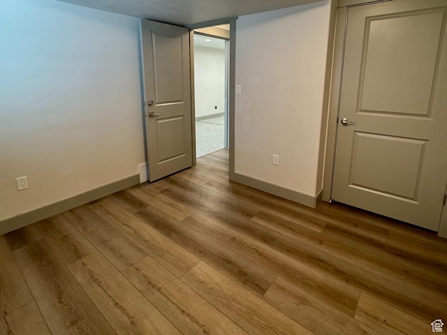 1126 E Bench View Dr N, Ogden, UT 84404 - interior space featuring baseboards and wood finished floors