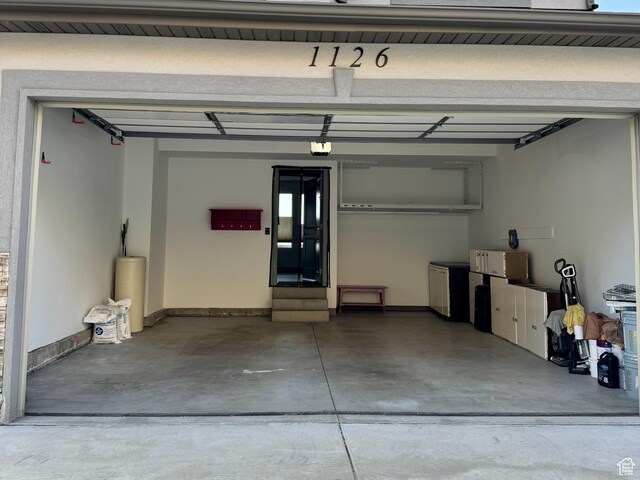 1126 E Bench View Dr N, Ogden, UT 84404 - view of garage