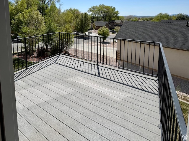 1126 E Bench View Dr N, Ogden, UT 84404 - view of wooden terrace