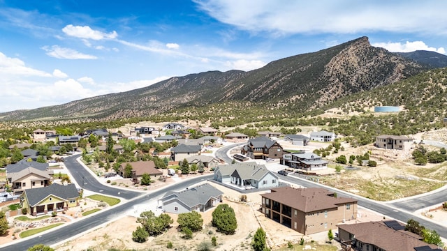 1152 E Smokey Trail Way, Cedar City, UT 84721 - aerial view of residential area featuring a mountain backdrop