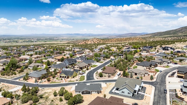 1152 E Smokey Trail Way, Cedar City, UT 84721 - aerial perspective of suburban area with mountains