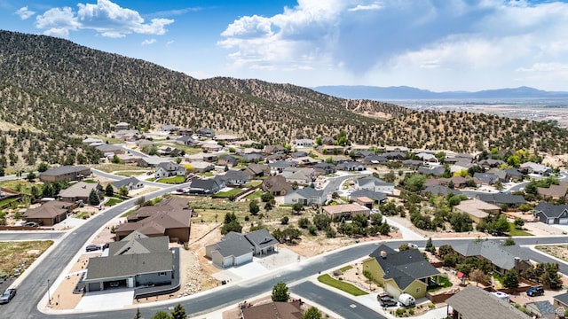 1152 E Smokey Trail Way, Cedar City, UT 84721 - aerial view of residential area featuring a mountainous background