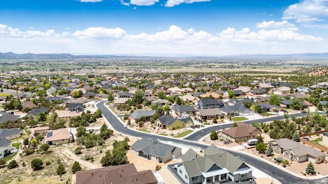 1152 E Smokey Trail Way, Cedar City, UT 84721 - aerial view of residential area featuring a mountain backdrop