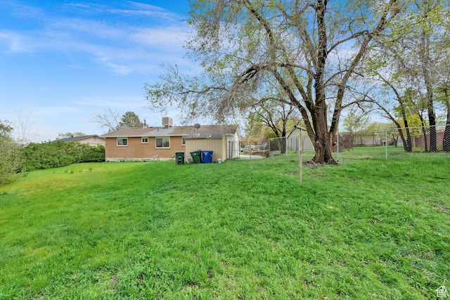 5148 W Redflower Cir, West Valley City, UT 84120 - view of yard with fence