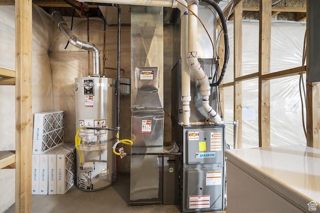 6961 W Goblin Valley Cv S, West Jordan, UT 84081 - utility room with water heater