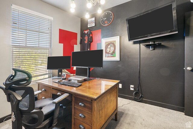 6961 W Goblin Valley Cv S, West Jordan, UT 84081 - view of carpeted home office
