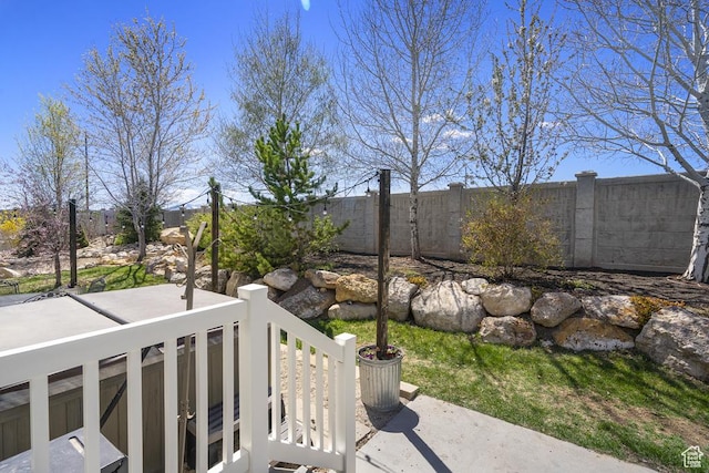6961 W Goblin Valley Cv S, West Jordan, UT 84081 - exterior space featuring a fenced backyard