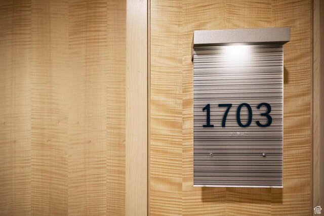 view of room details