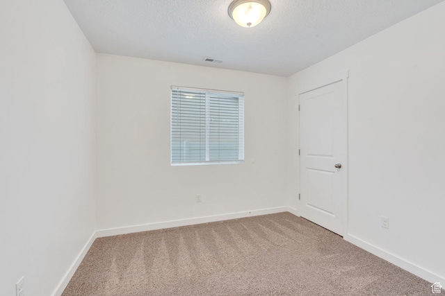 1784 S 360 W, Payson, UT 84651 - carpeted spare room featuring baseboards, visible vents, and a textured ceiling