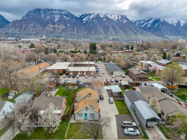 682 N 700 W, Provo, UT 84601 - birds eye view of property featuring a residential view and a mountain view