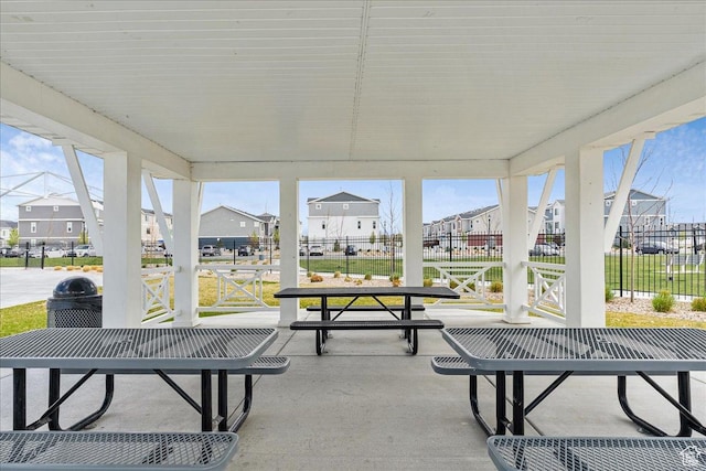 278 N Portside Ln, Saratoga Springs, UT 84045 - exterior space with a residential view, a patio, and fence