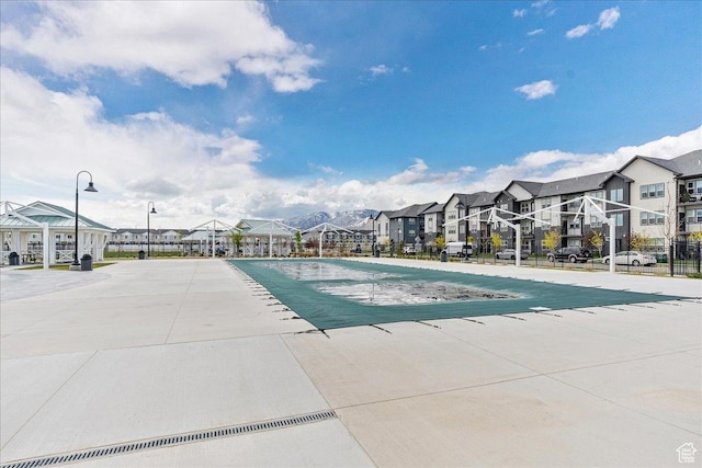 278 N Portside Ln, Saratoga Springs, UT 84045 - pool with a residential view and fence