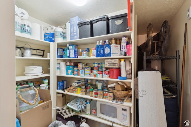 view of pantry