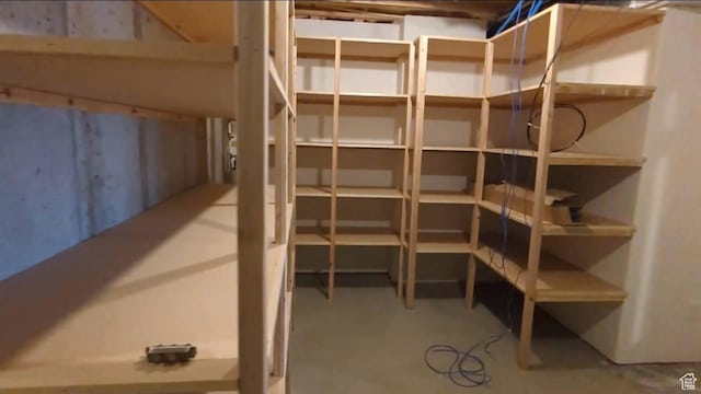 view of storage