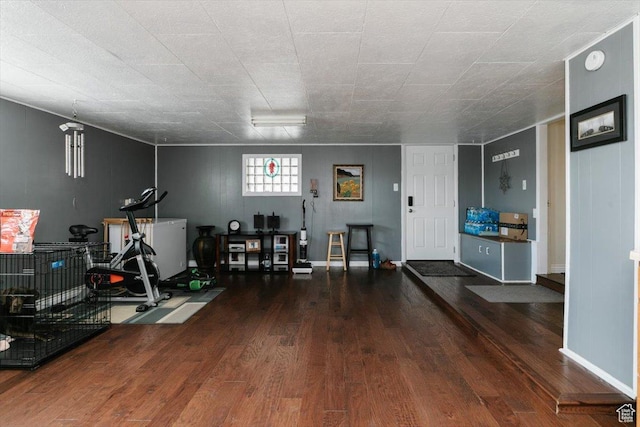 449 S 2nd E, Preston, ID 83263 - workout room with wood finished floors