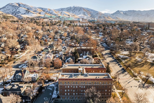 1283 E S Temple Unit 503, Salt Lake City, UT 84102 - drone / aerial view of a mountainous background