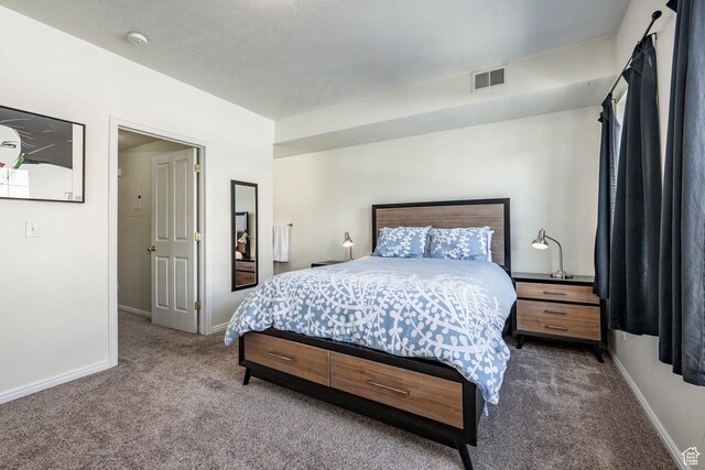 2503 S 160 E Unit 6D, Ogden, UT 84401 - bedroom with baseboards, visible vents, and carpet