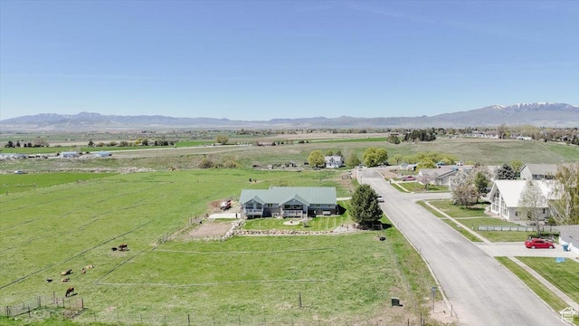 1176 E 900 S, Preston, ID 83263 - aerial view of sparsely populated area with mountains