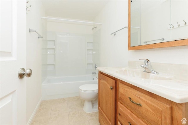 1176 E 900 S, Preston, ID 83263 - bathroom featuring vanity, washtub / shower combination, and tile patterned flooring