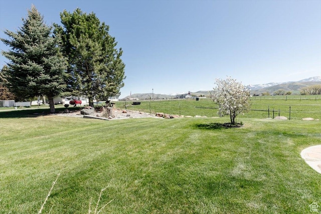 1176 E 900 S, Preston, ID 83263 - view of yard with a rural view and a mountain view