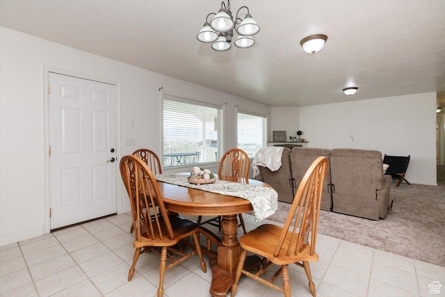 1176 E 900 S, Preston, ID 83263 - dining space with a chandelier and light tile patterned flooring