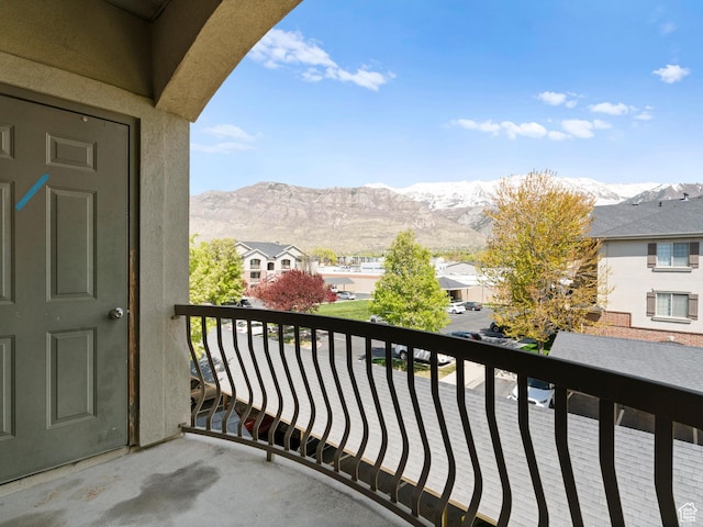 165 S Pleasant Grove Blvd Unit 45, Pleasant Grove, UT 84062 - balcony with a residential view and a mountain view