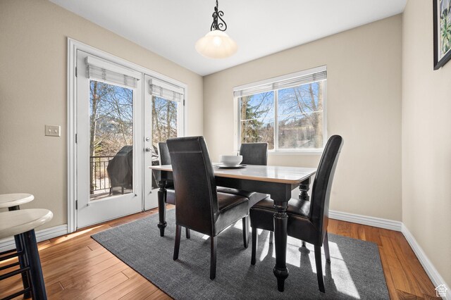 1975 Picabo St, Park City, UT 84098 - dining room with wood finished floors and baseboards